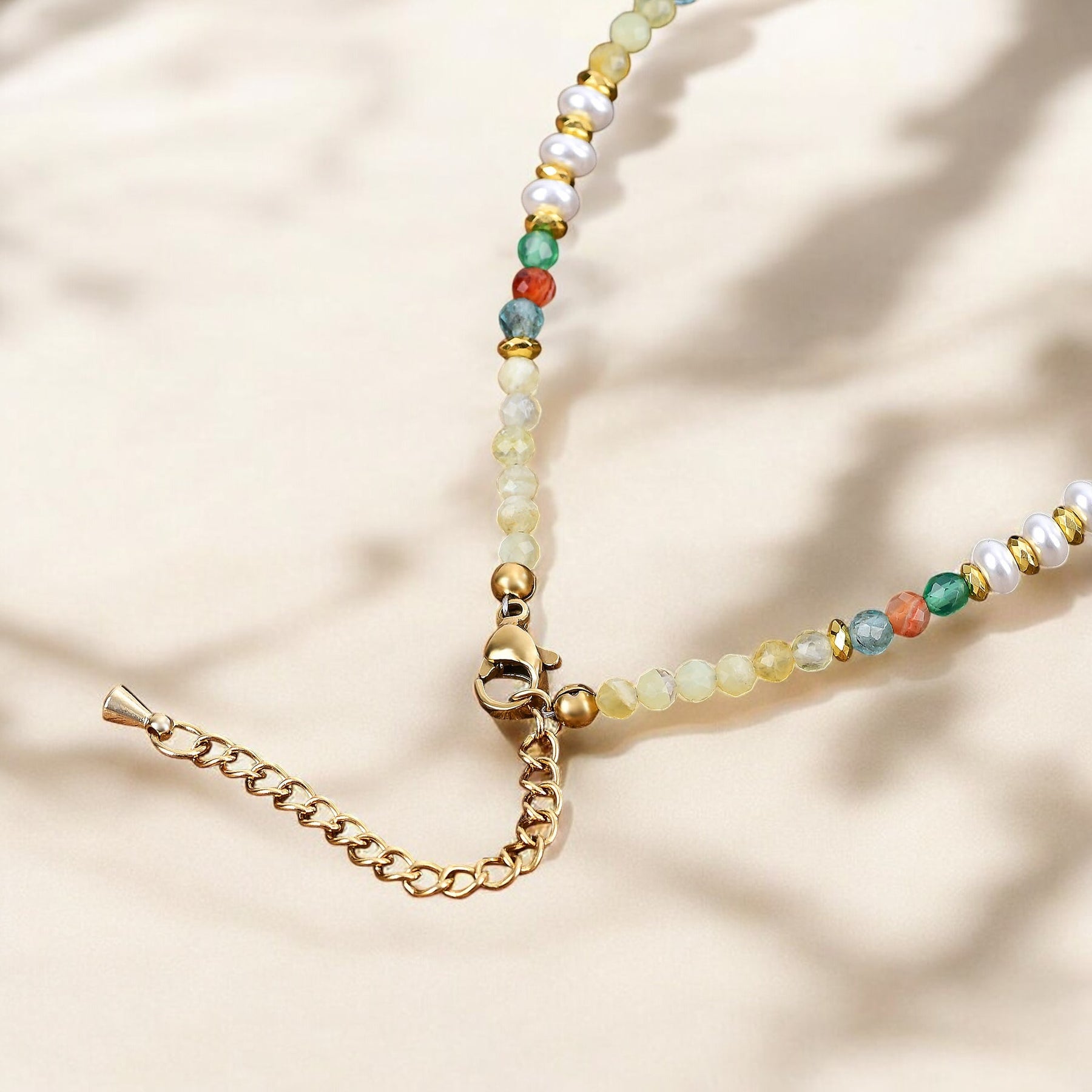 Tornozeleira Estrela-do-mar Dourada ao Pôr do Sol