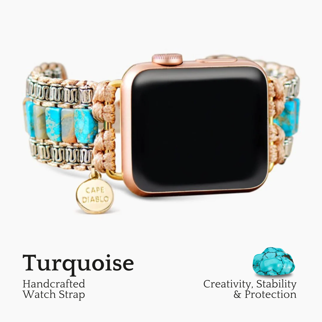 Pulseira Divine Ivory Turquoise para Apple Watch