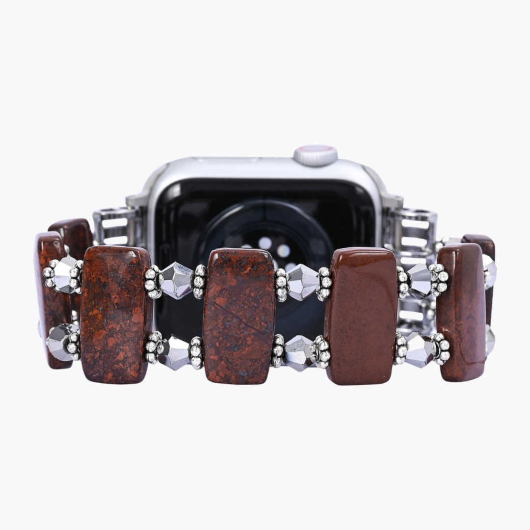 Correia elástica Crimson Earth para Apple Watch