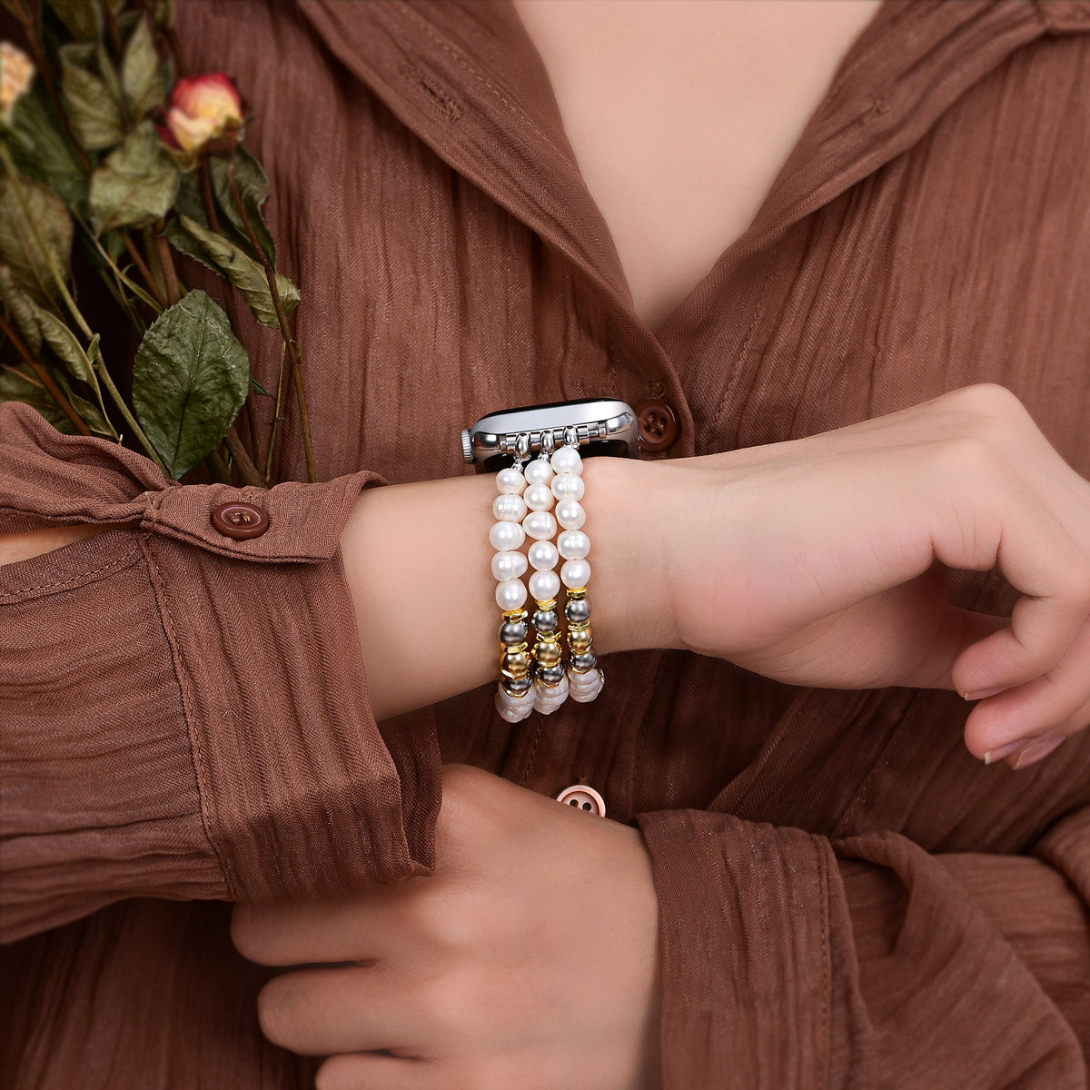 Majestic Moonlight Stretch Bracelete Apple Watch