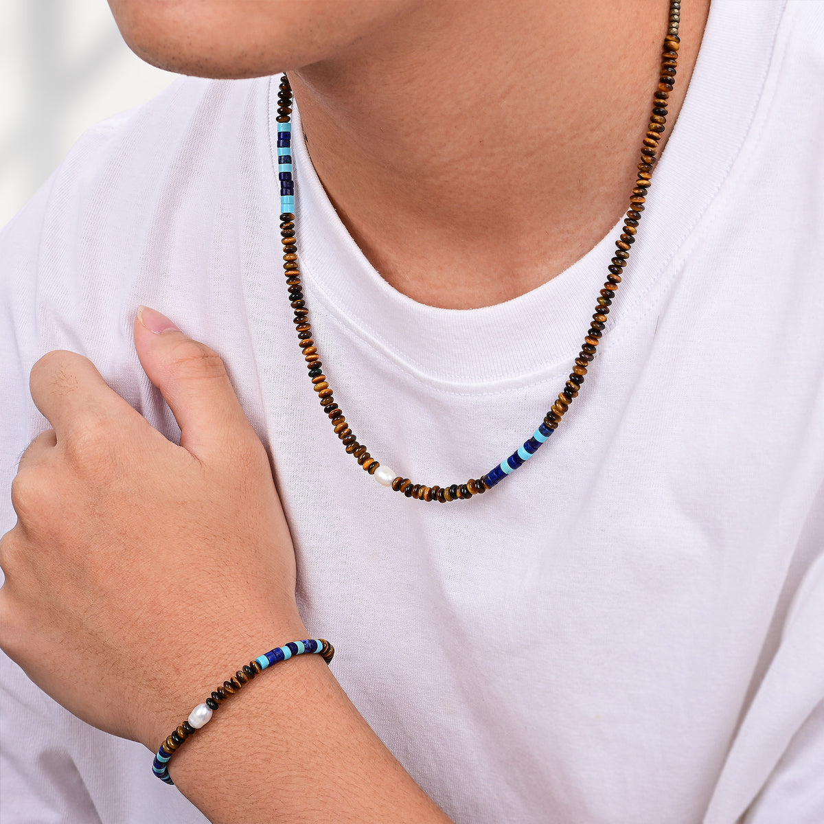 Pulseira Masculina Cobalt Earth