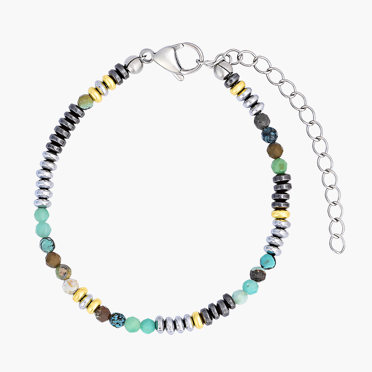 Pulseira Masculina Steel Tide