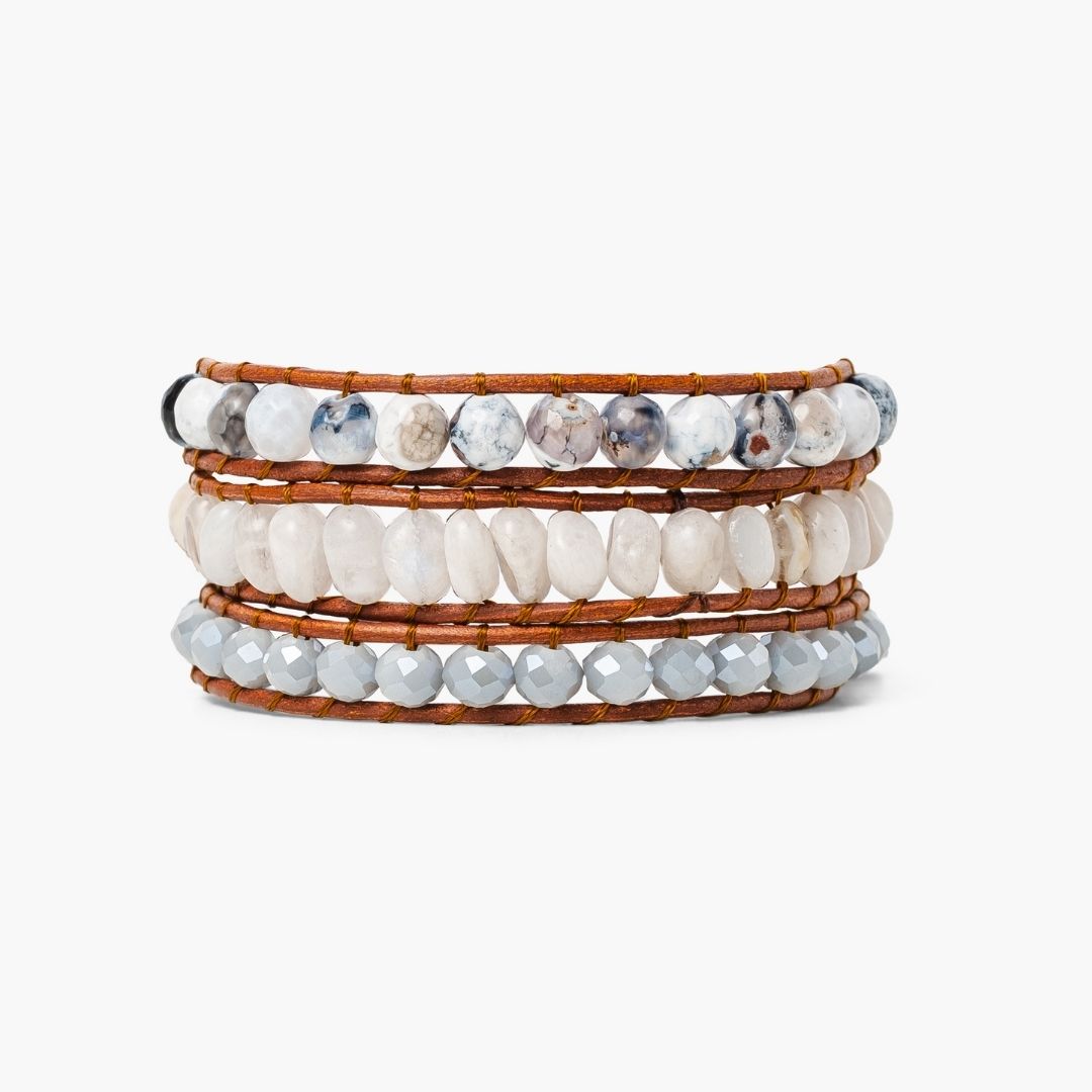 Pulseira Artesanal White Harmony