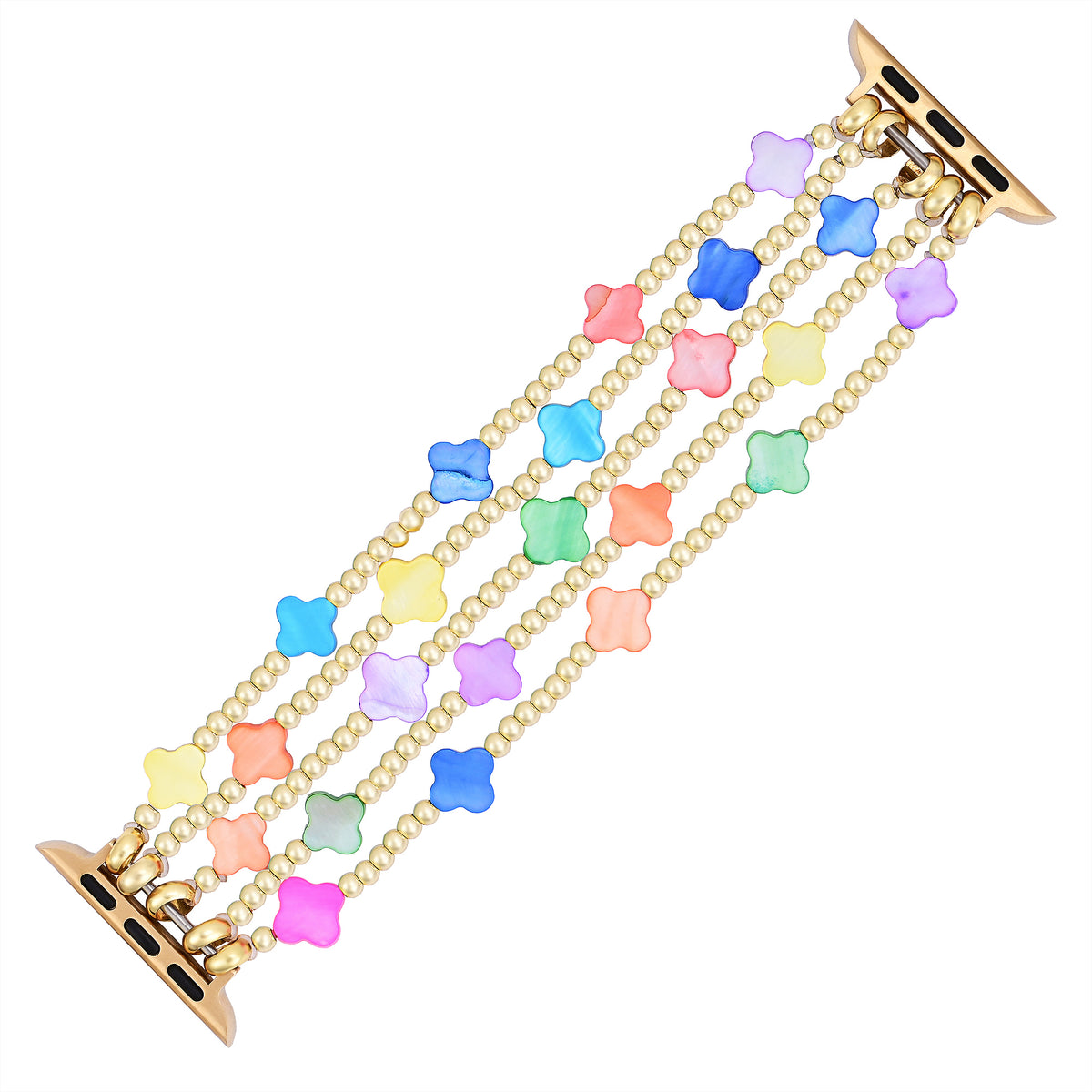 Pulseira Elástica Chakra Clover para Apple Watch