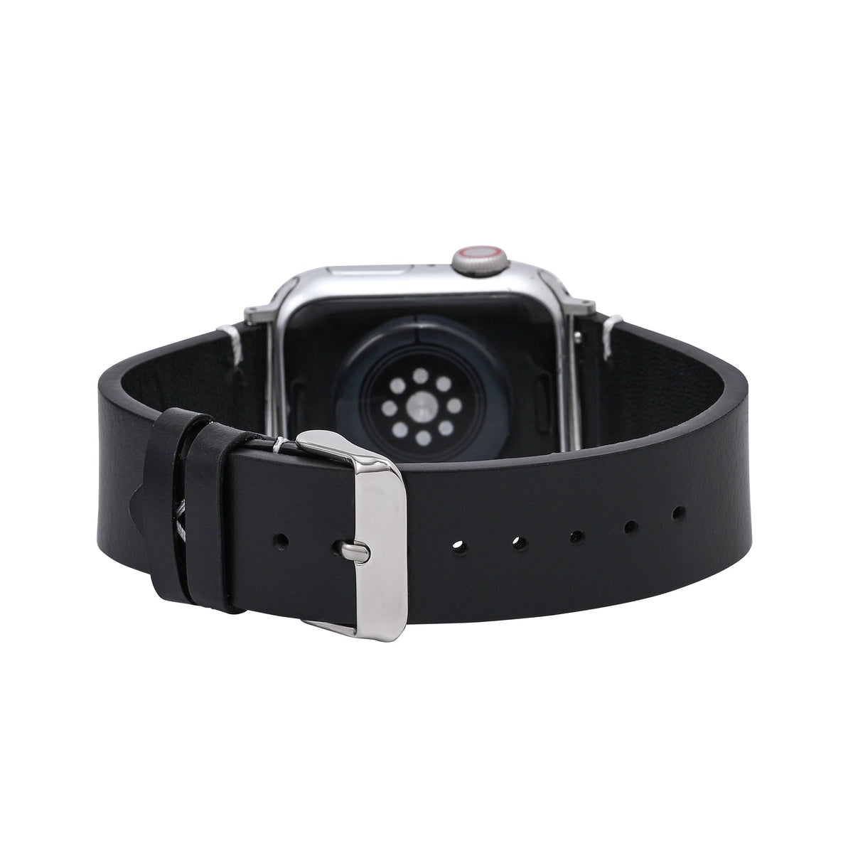 Correia para Apple Watch masculina em pele preta