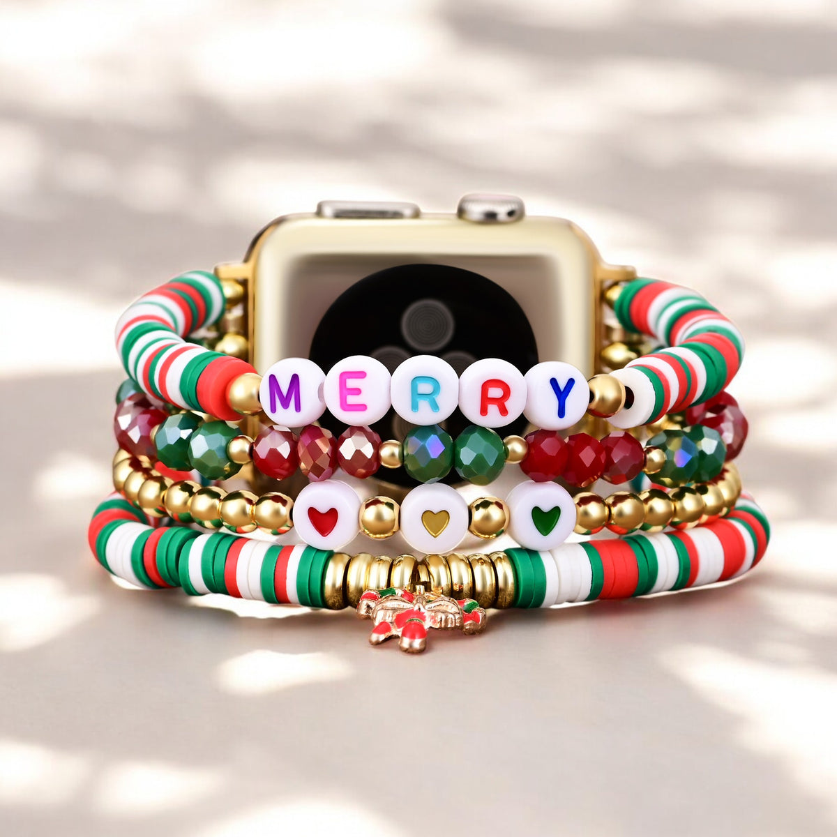 Merry Cane Correia Elástica para Apple Watch