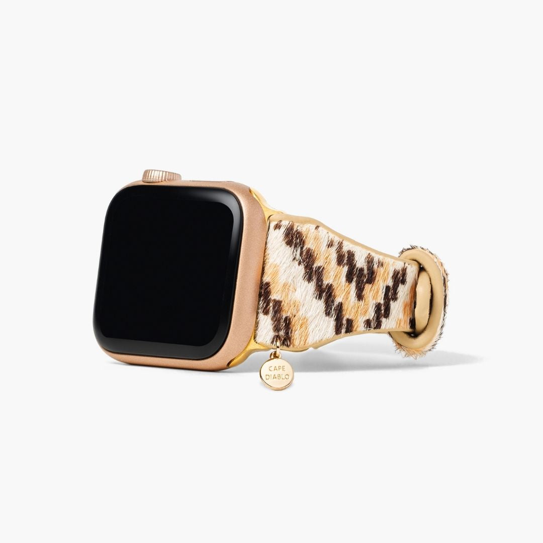 Correia de couro Ebony Escalade para Apple Watch