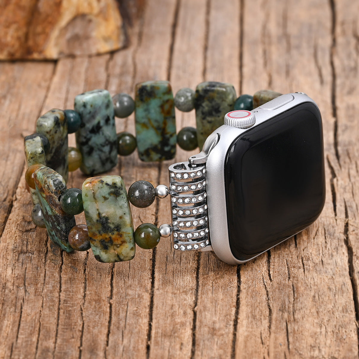 Correia Apple Watch Elástica Floresta Antiga
