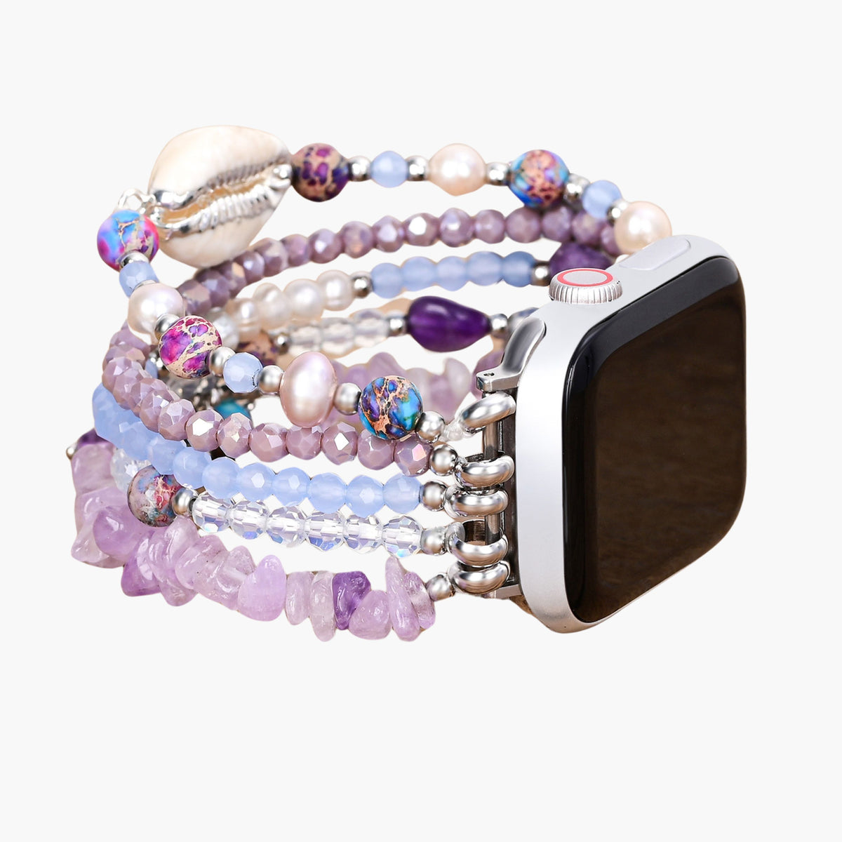 Pulseira elástica Lilac Shoreline para Apple Watch
