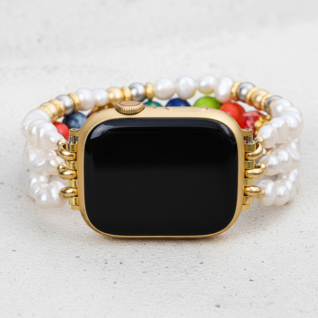 Pulseira elástica Chakra Couture para Apple Watch