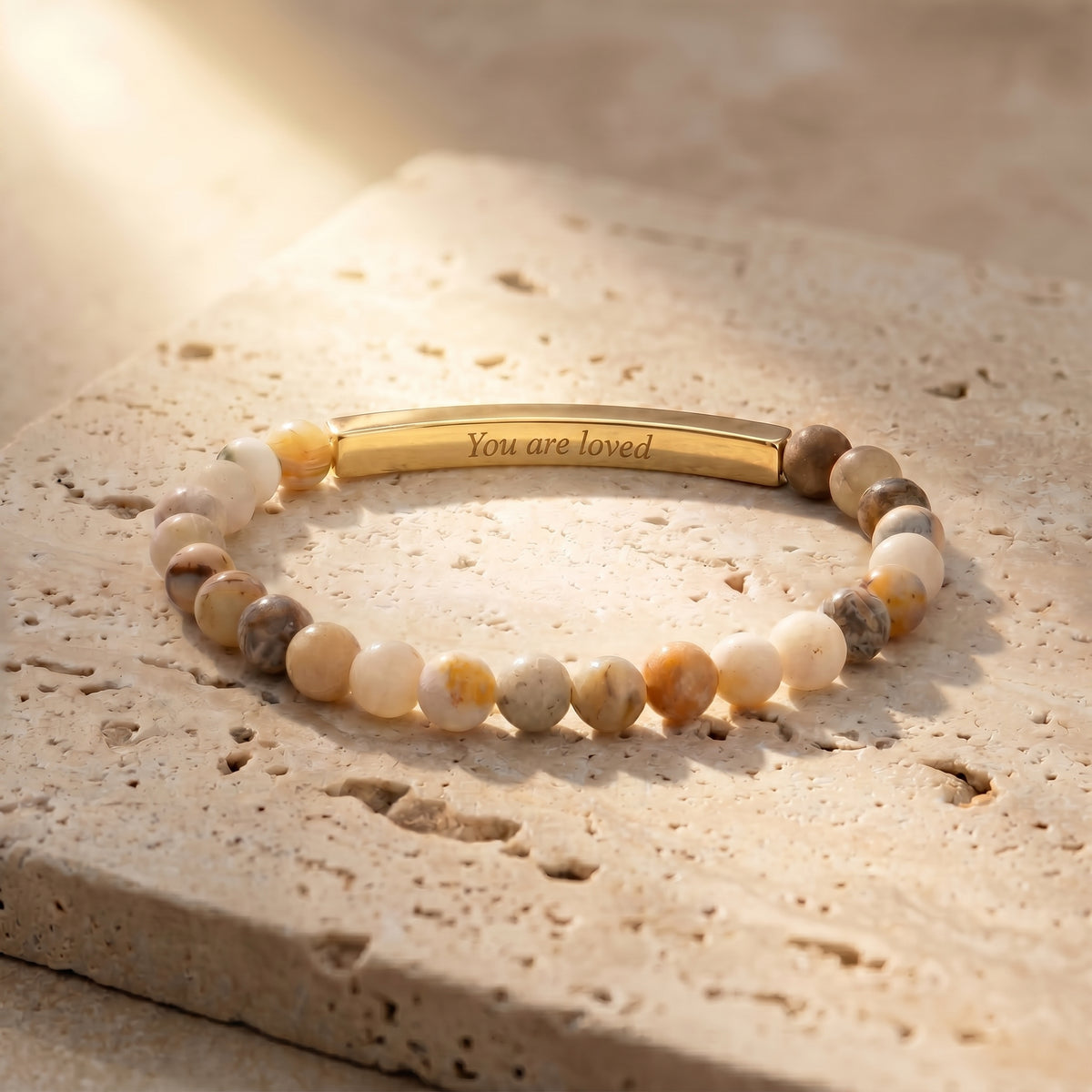 Pulseiras Secret Message Stone