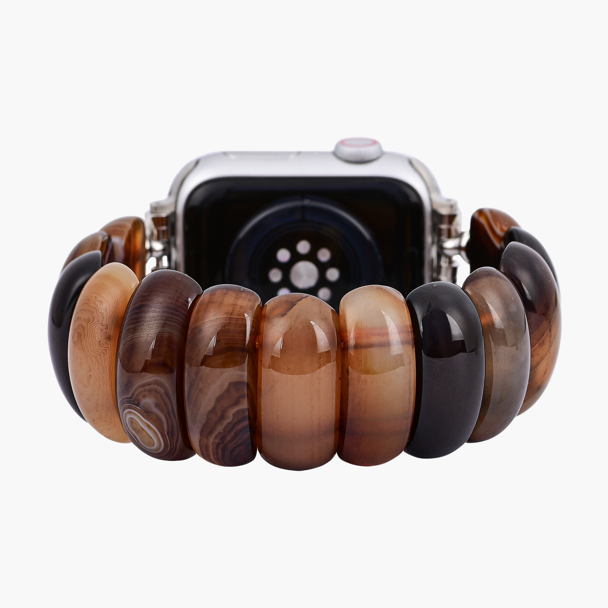 Pulseira Elástica Earthly Ember Agate para Apple Watch