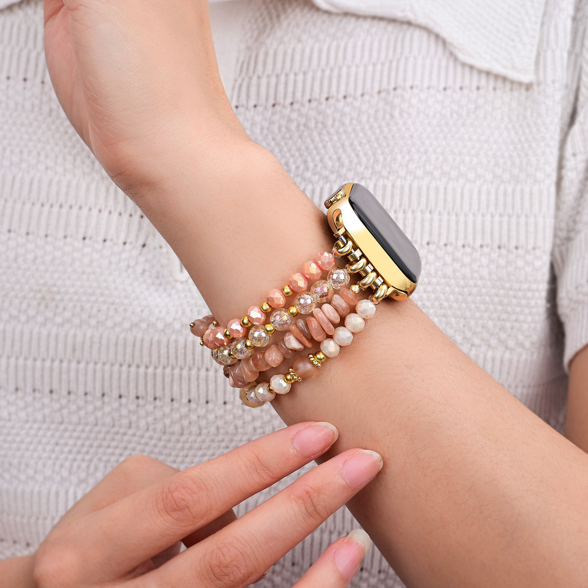 Pulseira Sunstone Serenity para Apple Watch