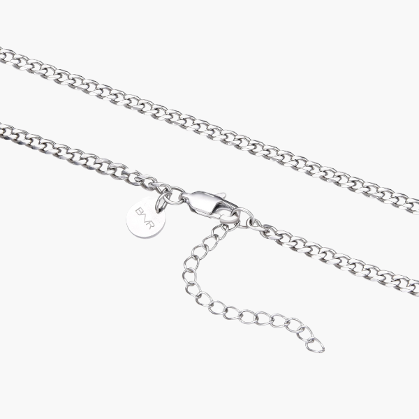 Corrente Cubana (Prateada) 4mm