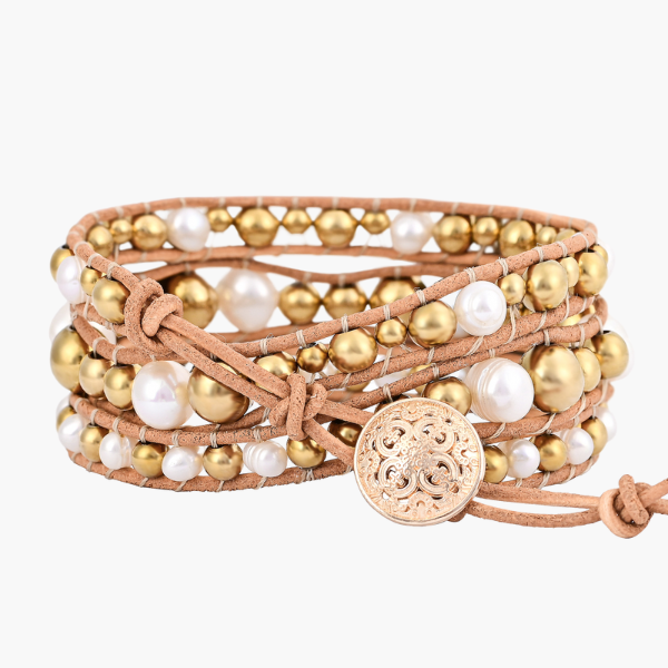 Pulseira Envolvente Pearl Bliss