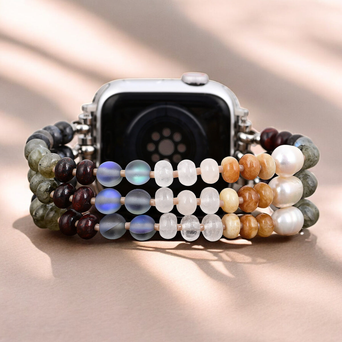 Pulseira Elástica Tropical Earth Stone para Apple Watch