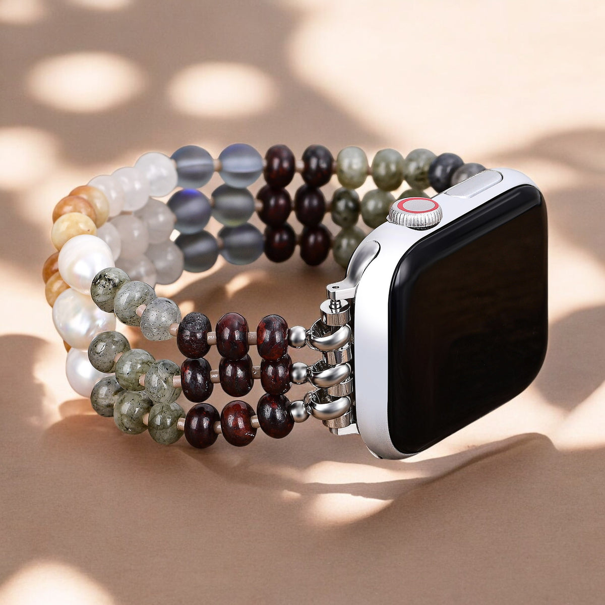 Pulseira Elástica Tropical Earth Stone para Apple Watch
