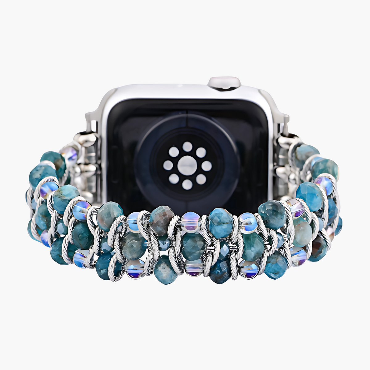 Correia Trançada Apatita Azure para Apple Watch