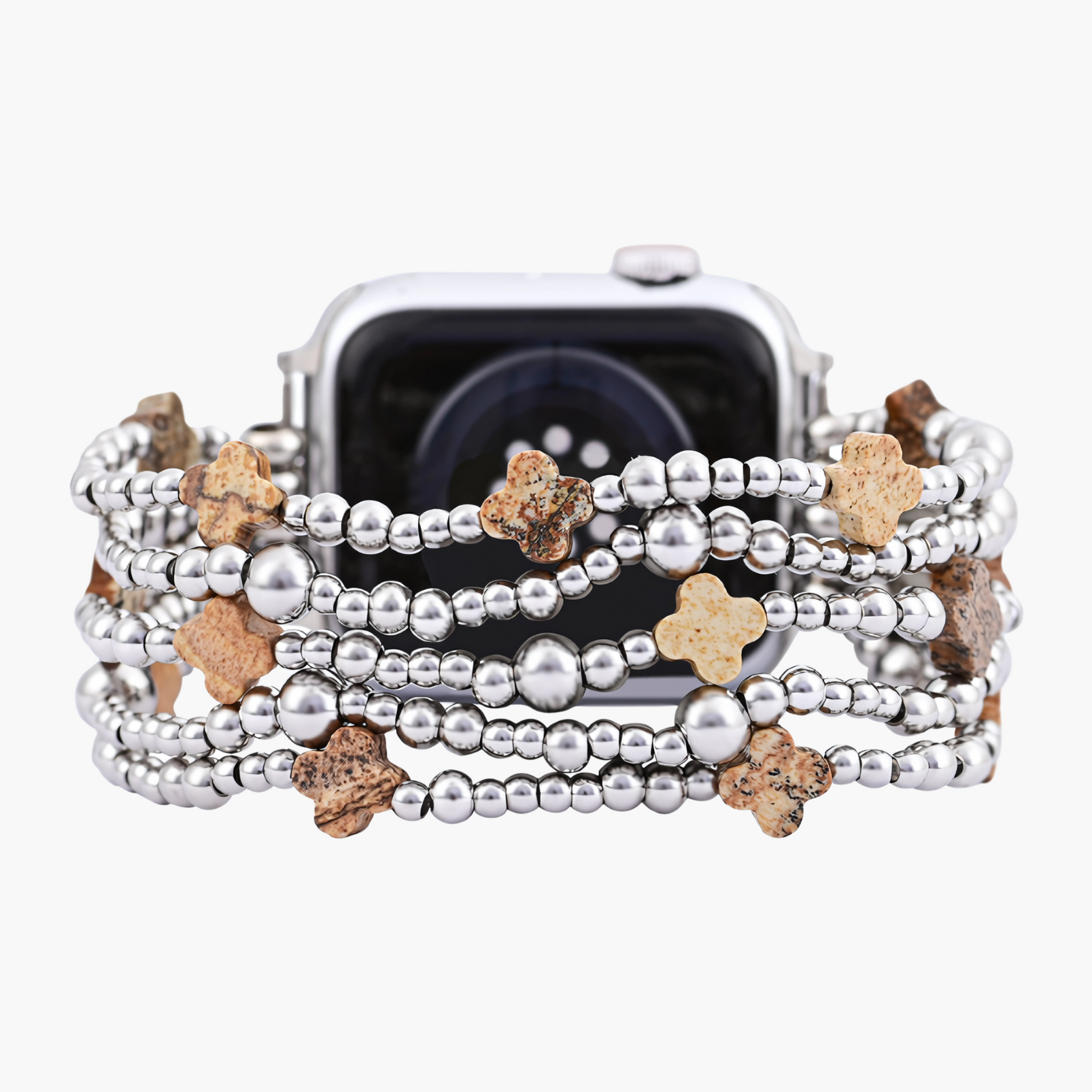 Correia Ethereal Sands Cross Stretch para Apple Watch