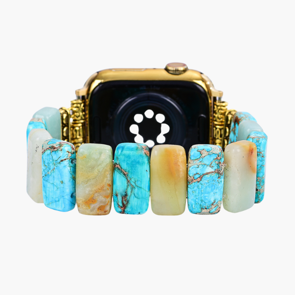 Pulseira Turquesa Earth Stretch para Apple Watch