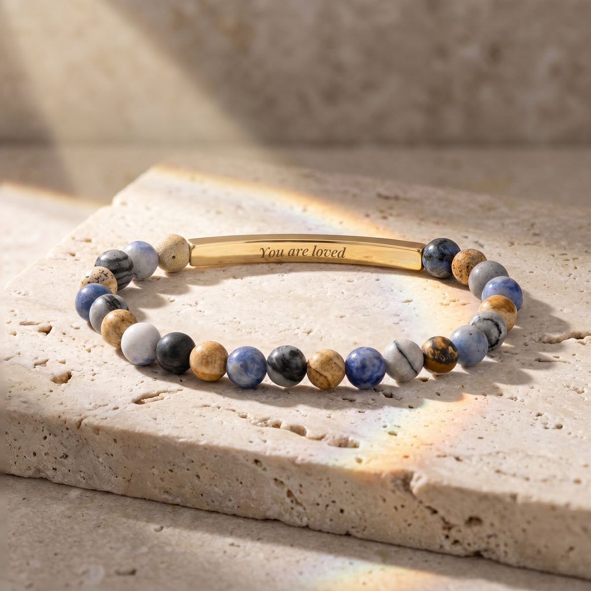 Pulseiras Secret Message Stone