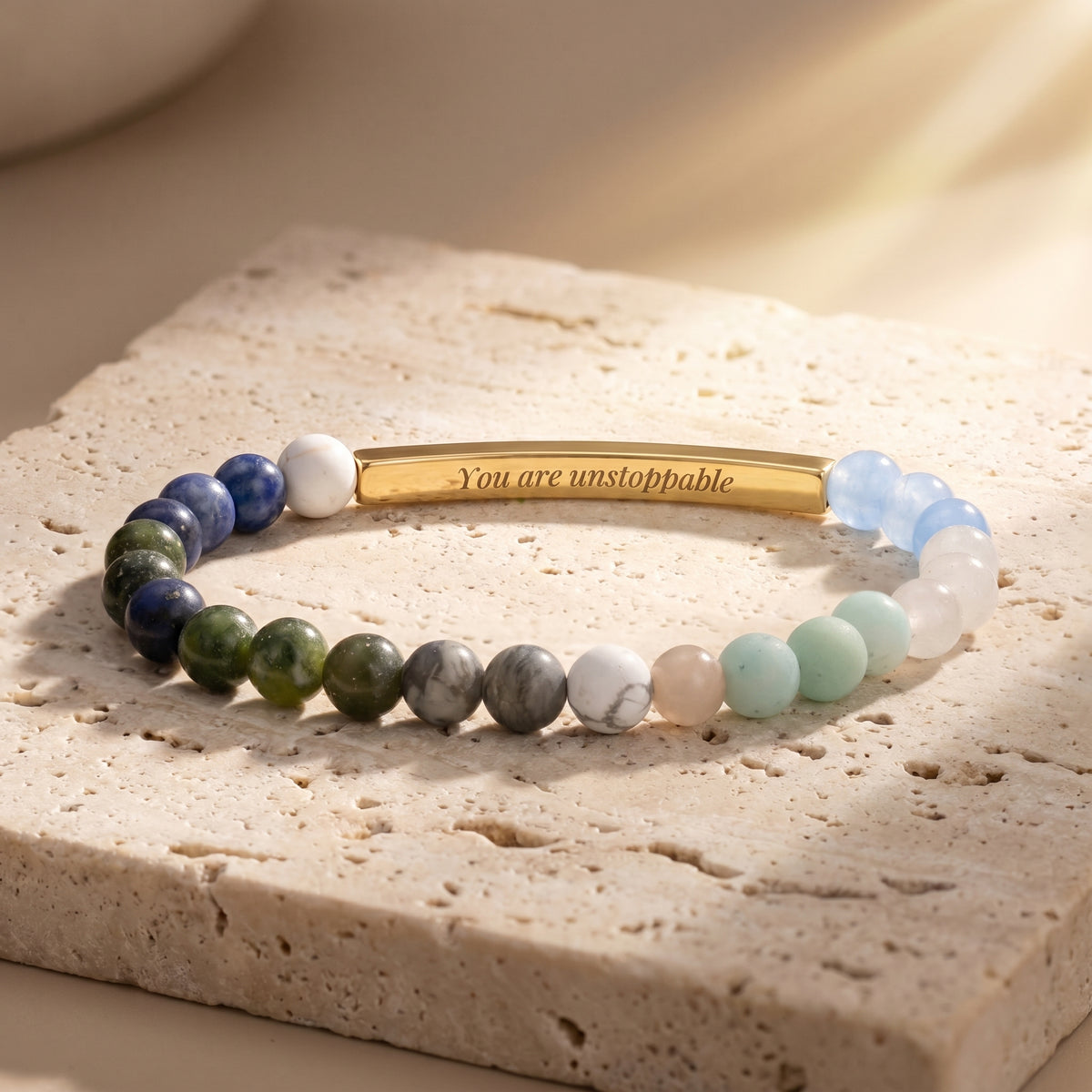 Pulseiras Secret Message Stone
