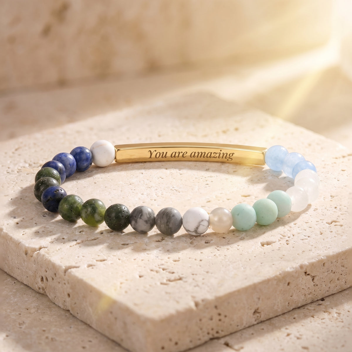 Pulseiras Secret Message Stone