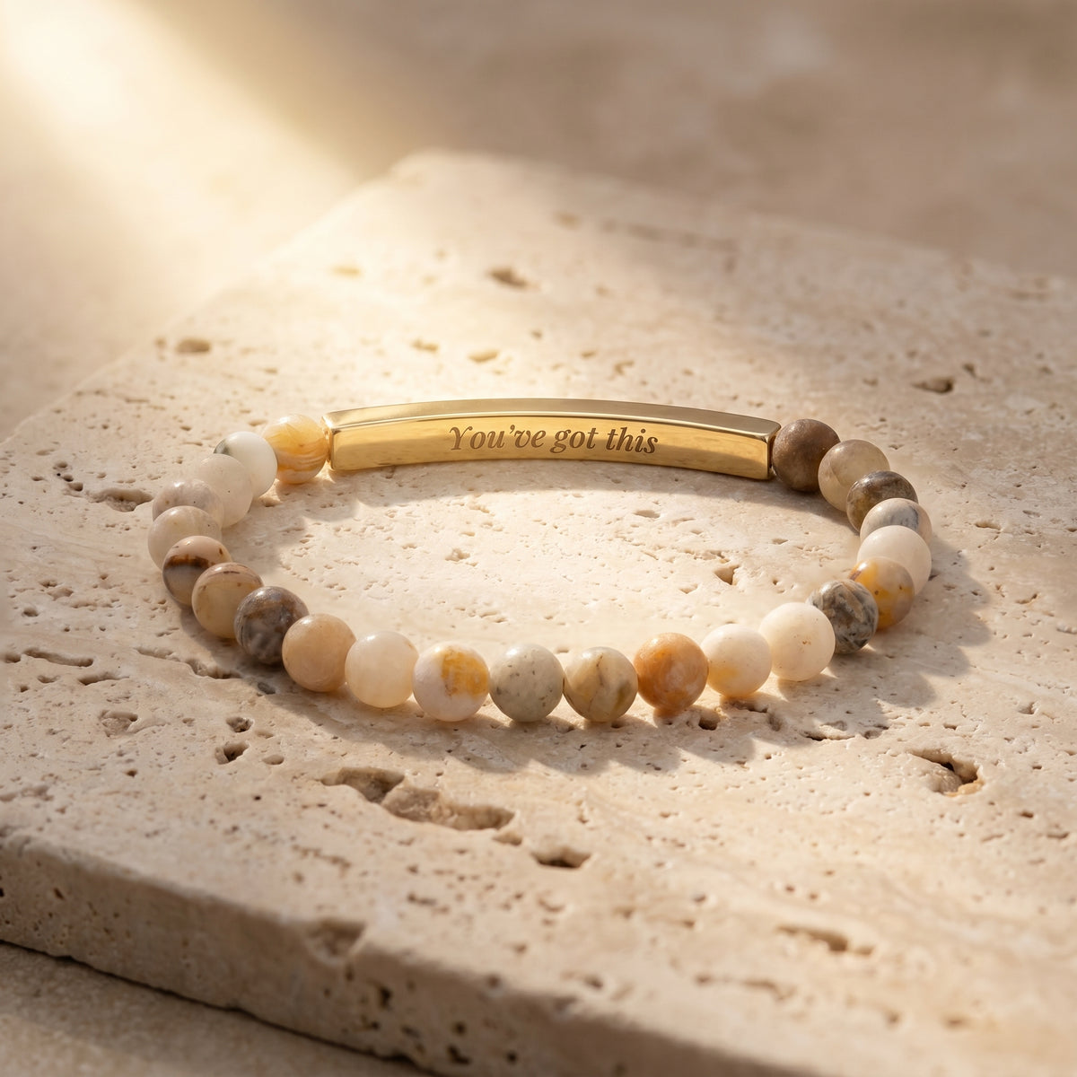 Pulseiras Secret Message Stone