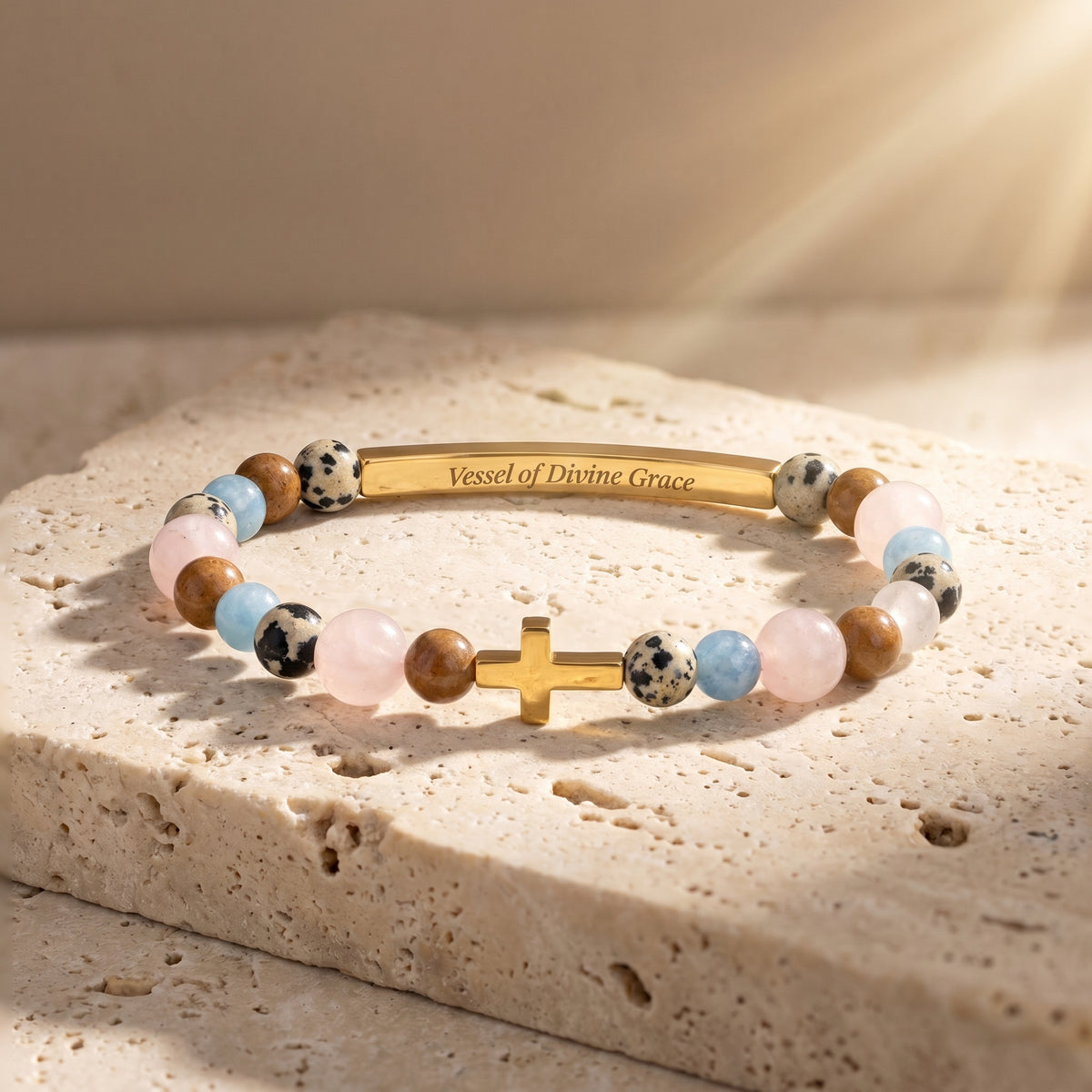 Pulseira Multicolorida Vessels of Purpose com Mensagem Secreta