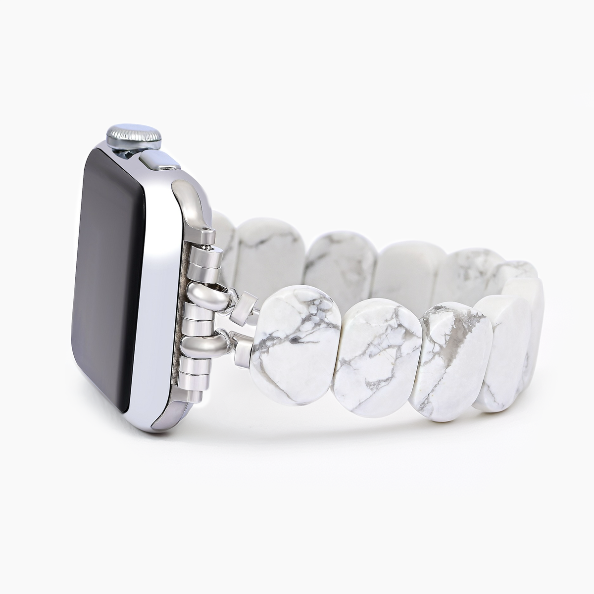 Pulseira elástica Whimsical Howlite para Apple Watch