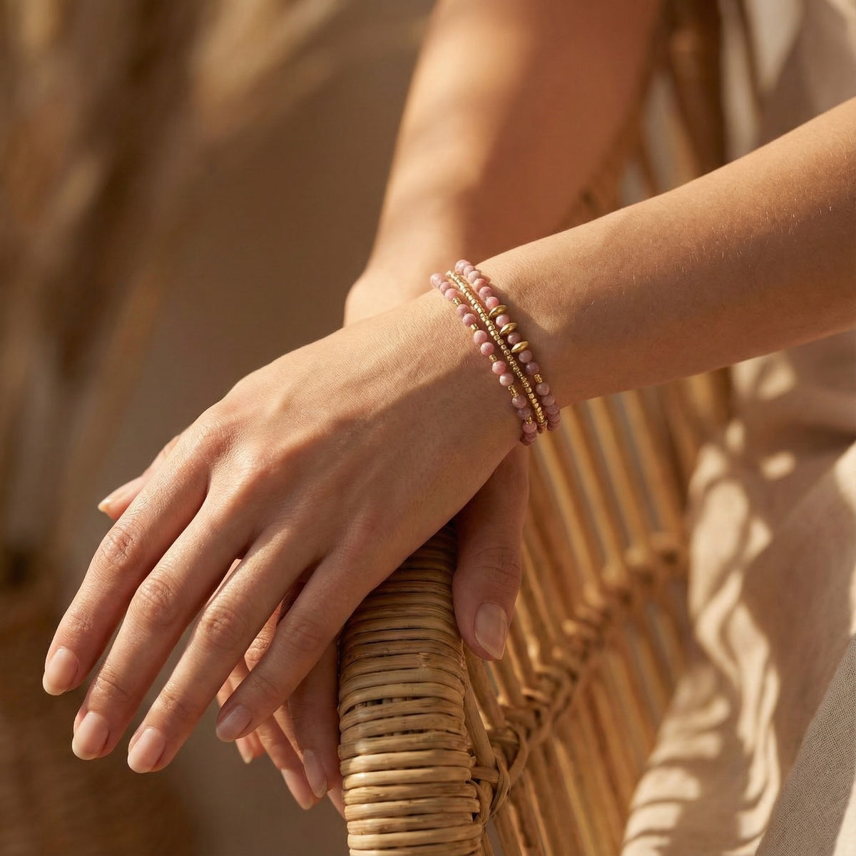 Pulseira/Colar Rose Harmony Multi-Style