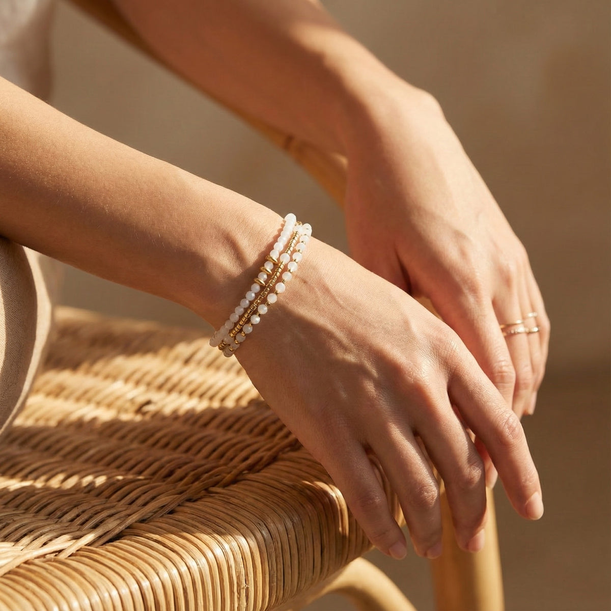 Pulseira/Colar Multi-Estilo Aura Moonlight