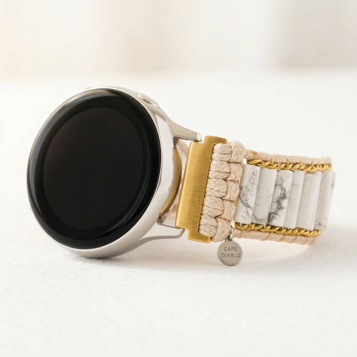 Pulseira Heavenly Howlite para Samsung Galaxy Watch