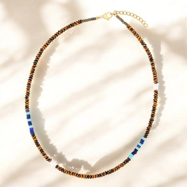 Colar Masculino Cobalto Earth