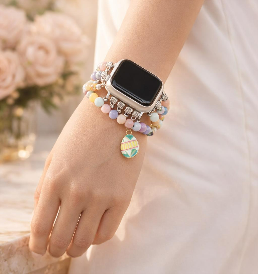 Pulseira Elástica Easter Bloom Harmony para Apple Watch