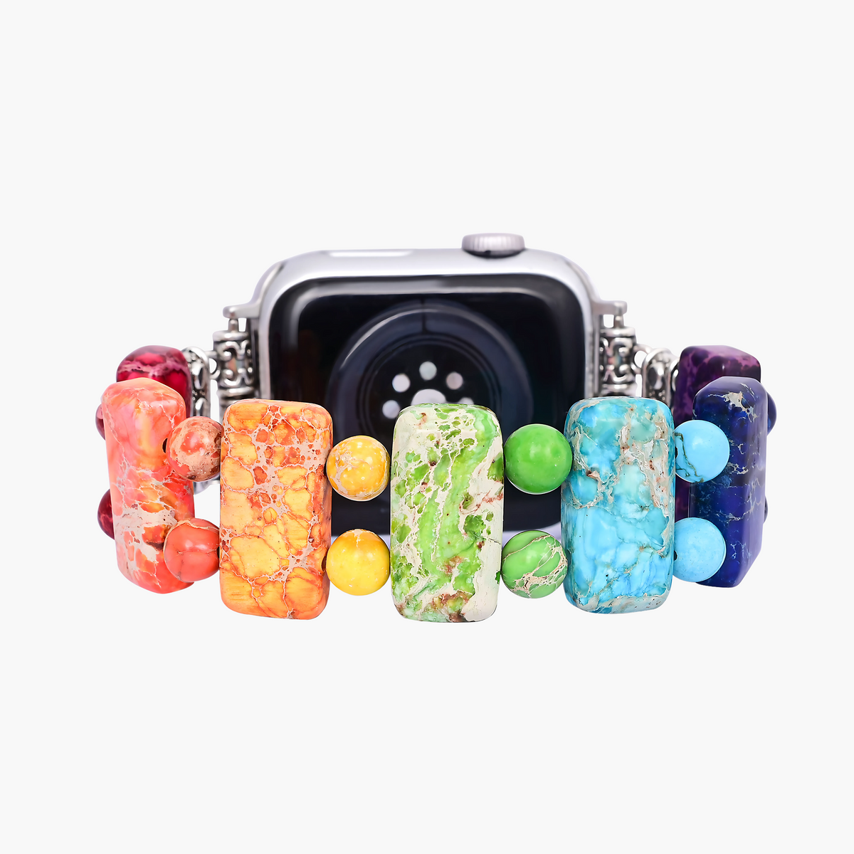 Pulseira Sacred Chakra Stretch para Apple Watch