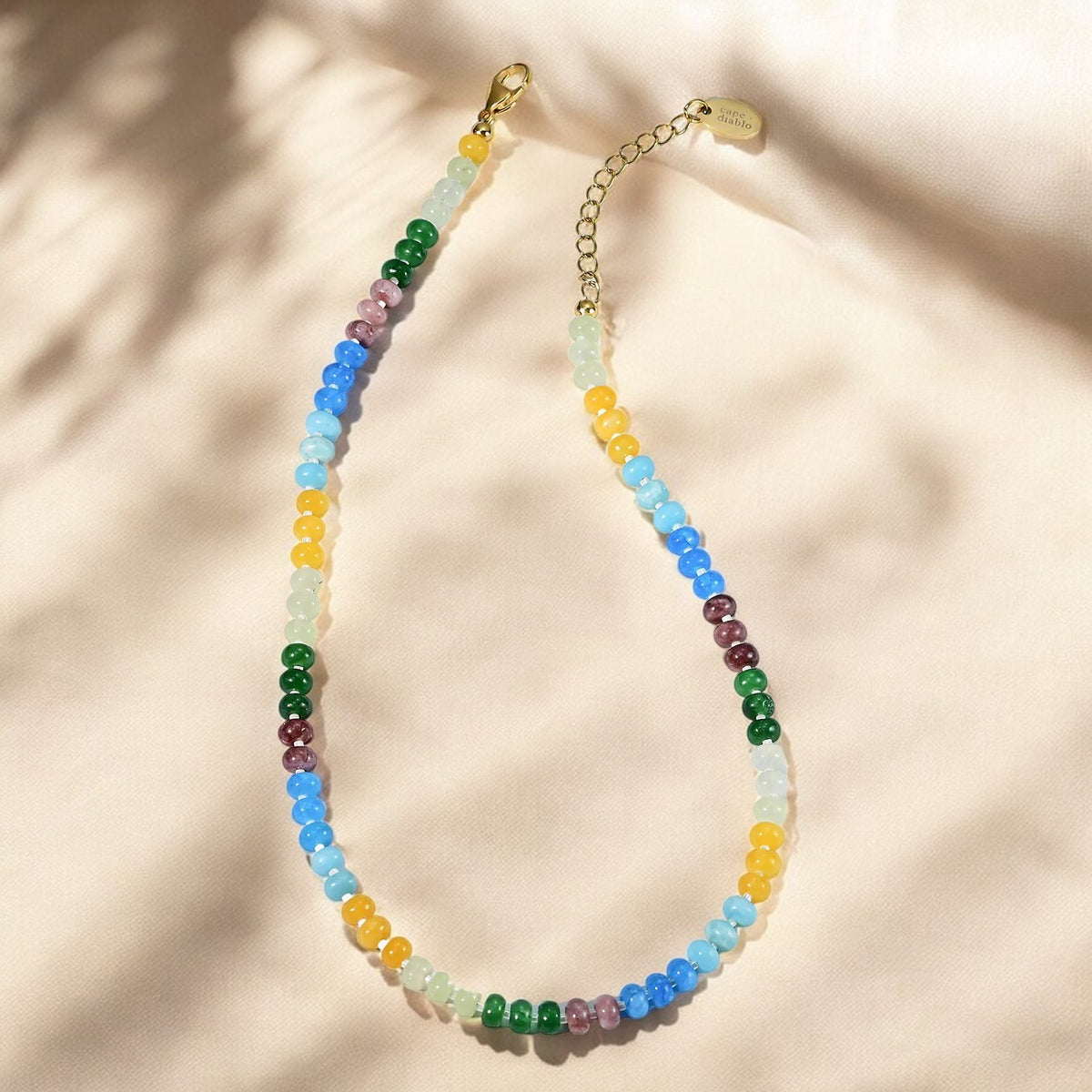 Colar de Pedra Encantada do Nascer do Sol