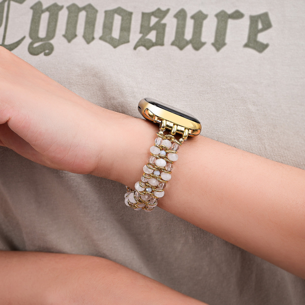 Pulseira Trançada Moonlight Goddess para Apple Watch