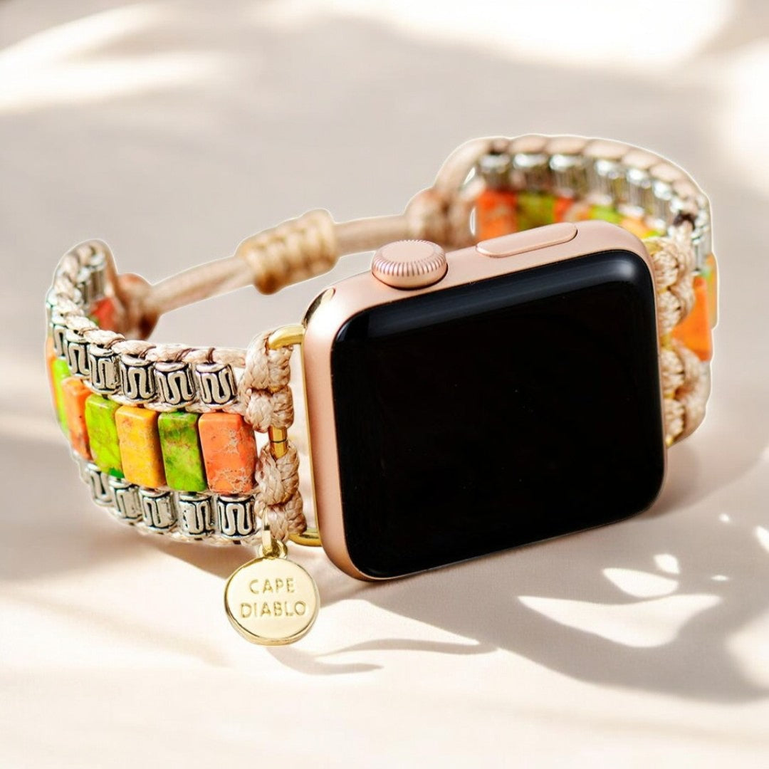 Pulseira Divine Jasper para Apple Watch