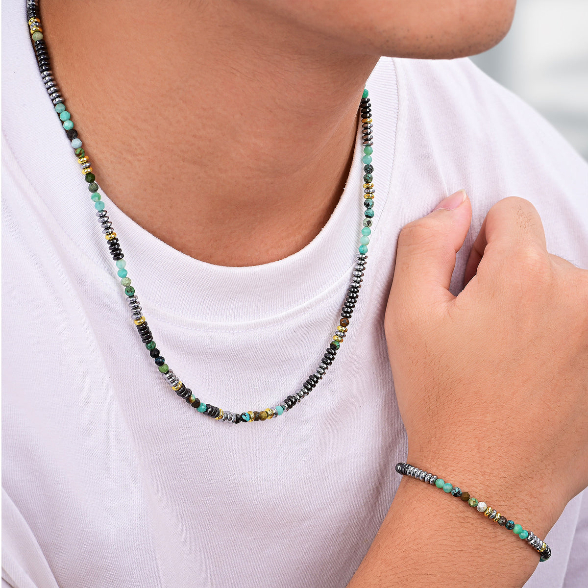 Pulseira Masculina Steel Tide