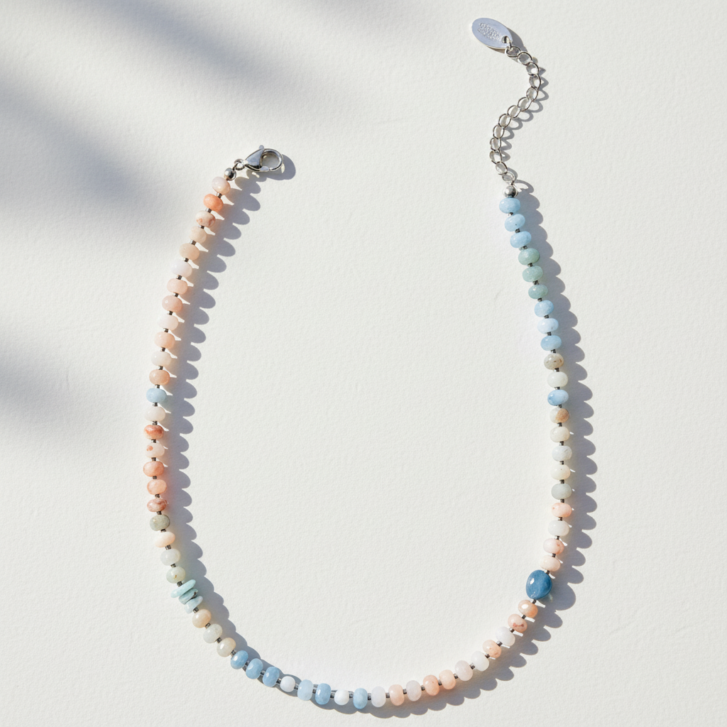 Colar Pôr-do-sol Coral