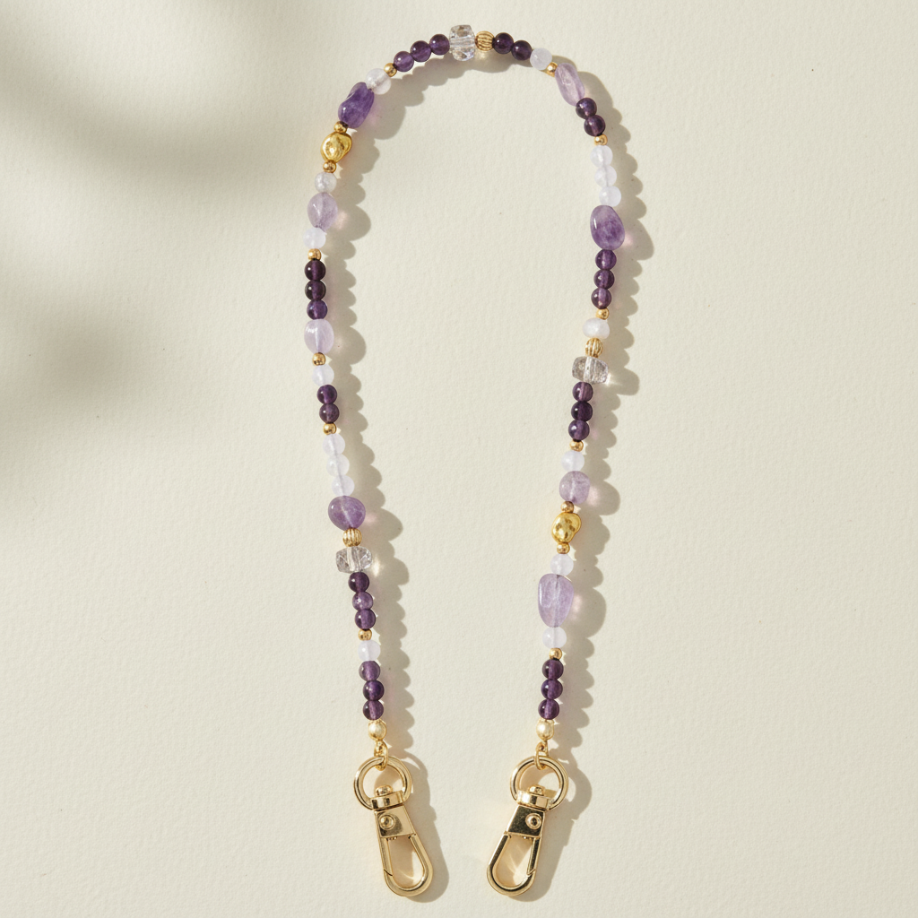 Corrente para telemóvel Amethyst Glow