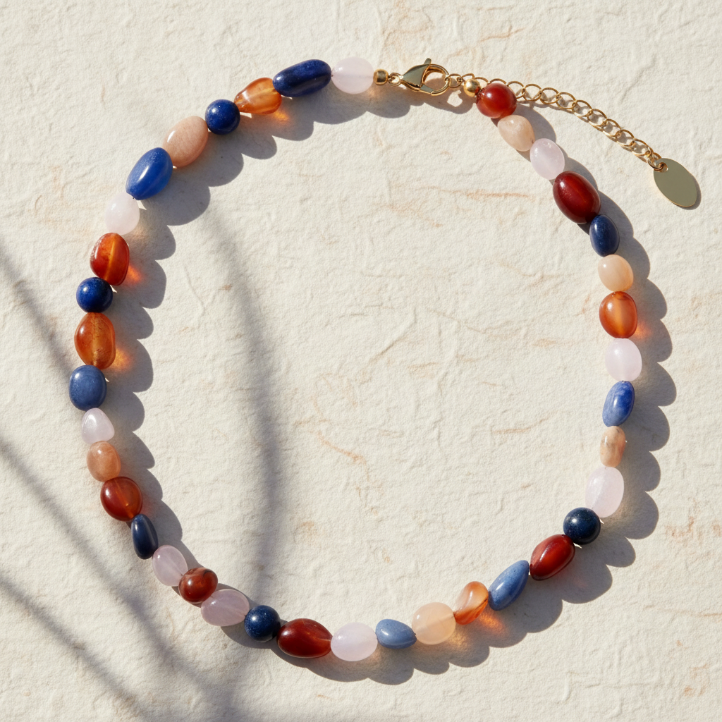 Colar de Pedra Harmonia Radiante