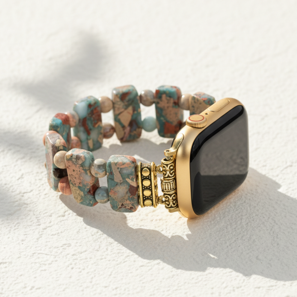 Correia elástica Zen Tibetana para Apple Watch