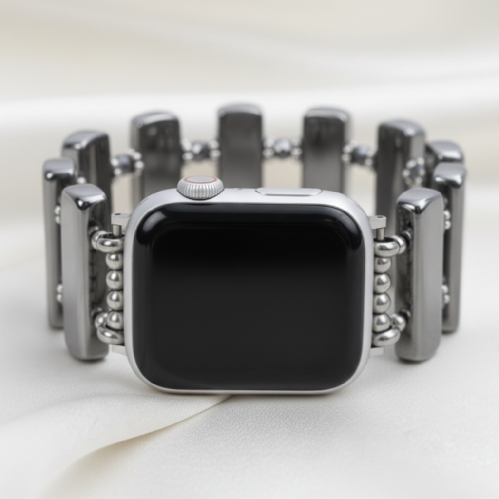 Correia Elástica Eclipse Platina para Apple Watch