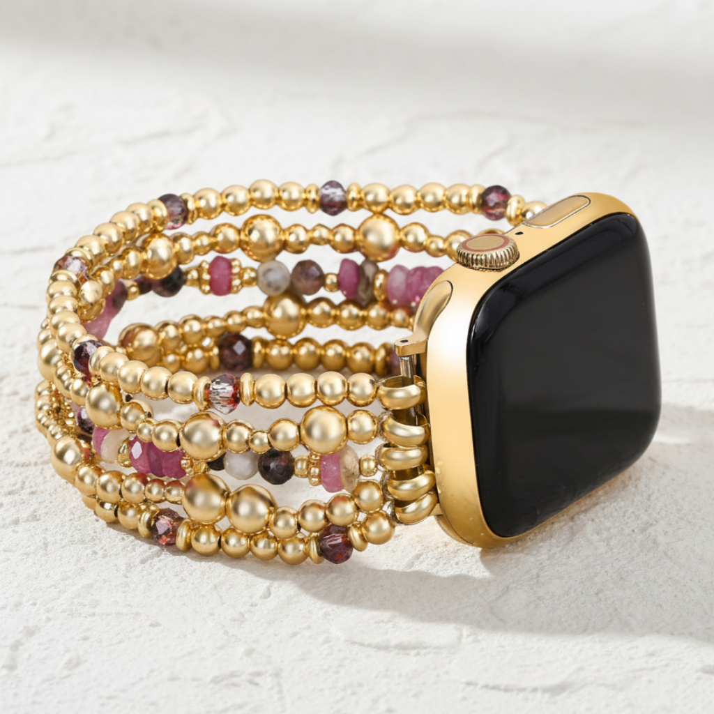 Pulseira Elástica Blush Bloom para Apple Watch