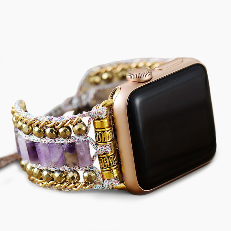 Correia Majestic Amethyst para Apple Watch