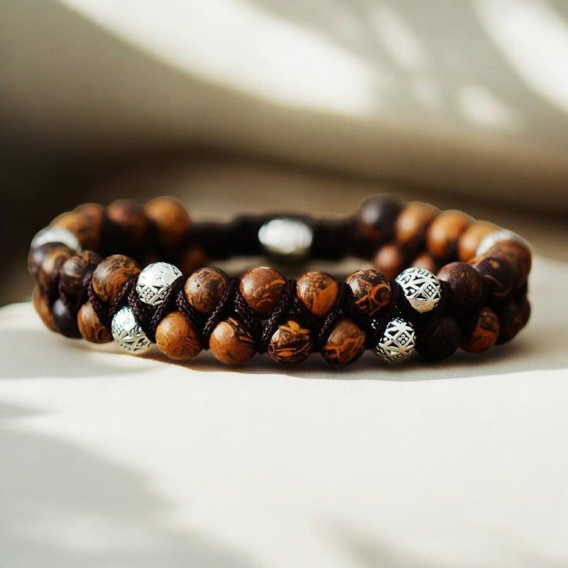 Pulseira Vintage Jasper para Homem