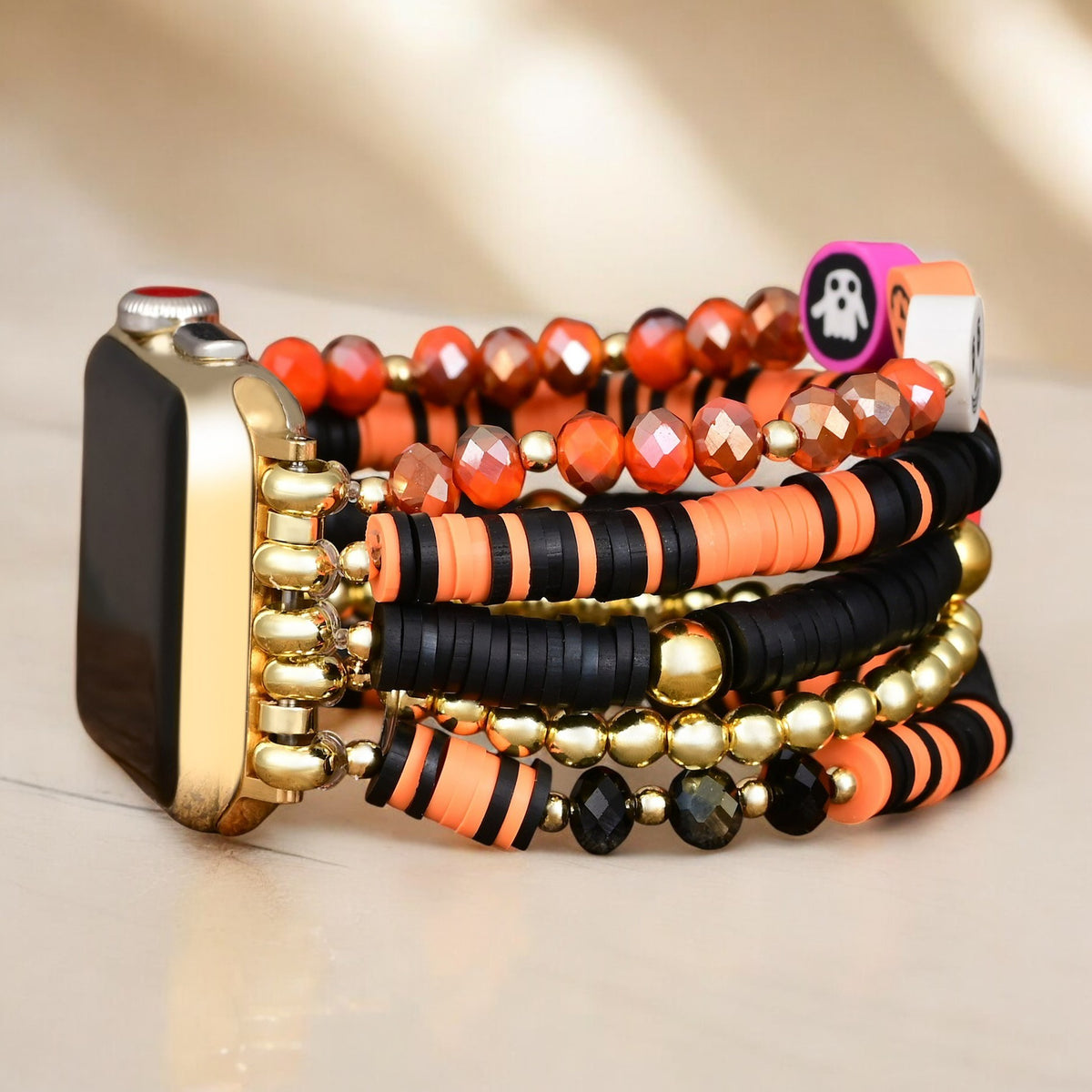 Pulseira Elástica Apple Watch Midnight Enigma