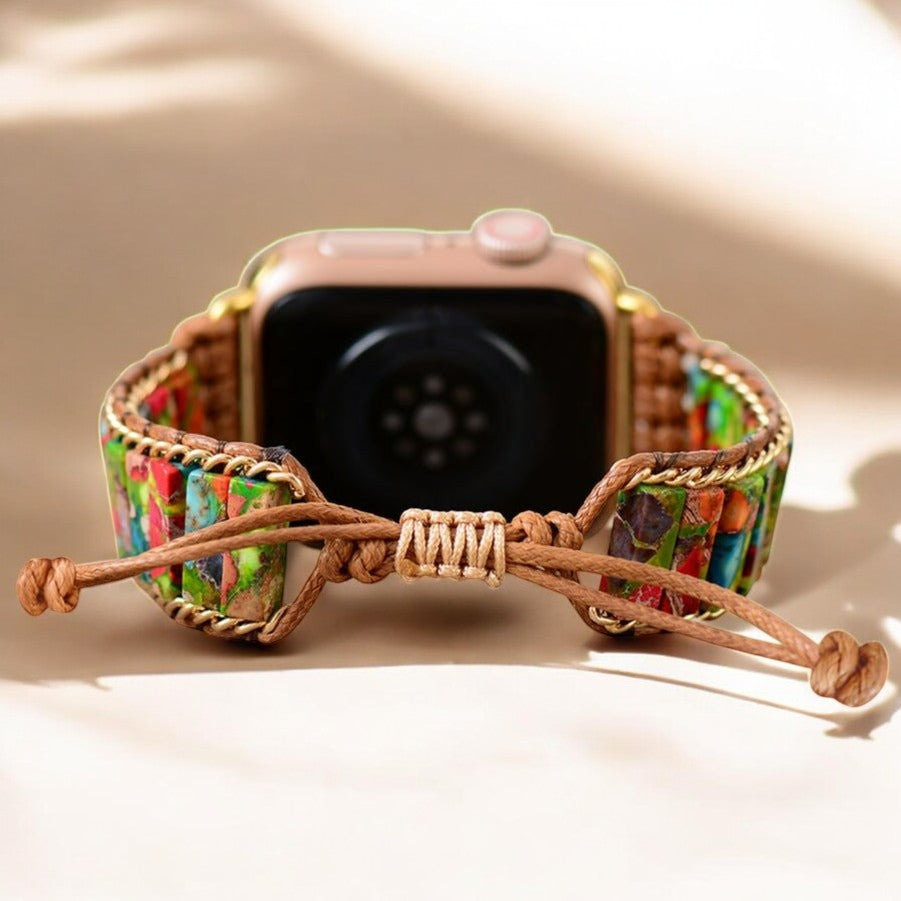 Pulseira Rainforest Jasper para Apple Watch